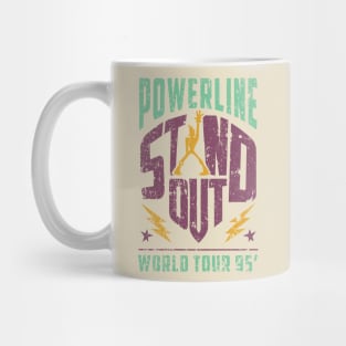 Powerline - Stand Out - World Tour 95' - Vintage Mug